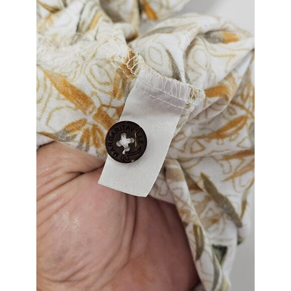 Margaritaville Hawaiian Shirt Mens XL Button Up Bird of Paradise Beach Resort - Picture 4 of 8